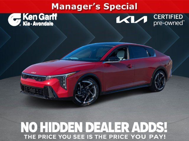 Certified 2025 Kia K4 GT-Line Turbo w/ GT-Line Premium Package FWD image 1