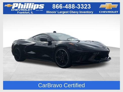 Used 2022 Chevrolet Corvette Stingray Preferred Cpe w/ Z51 Performance Package RWD image 1