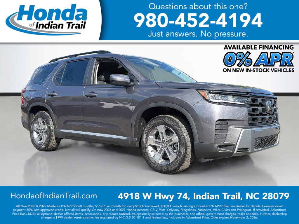 New 2026 Honda Pilot EX-L 360° Tour