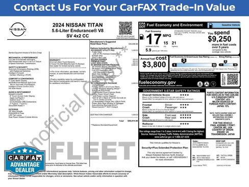 Certified 2024 Nissan Titan SV w/ SV Bronze Edition Package image 34