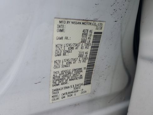 Used 2019 Nissan Titan S w/ S Utility Package image 30