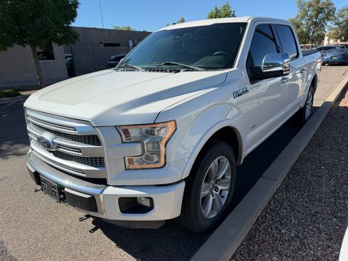 Used 2016 Ford F150 Platinum w/ Equipment Group 701A Luxury AWD/4WD image 1