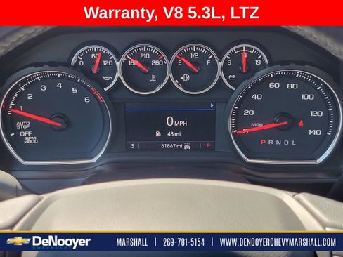 Used 2021 Chevrolet Silverado 1500 LTZ AWD/4WD image 12