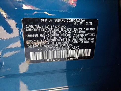 Used 2022 Subaru Forester Wilderness image 27