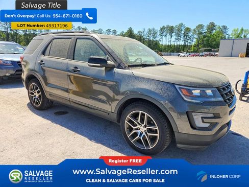 Used 2017 Ford Explorer Sport w/ Equipment Group 401A image 5