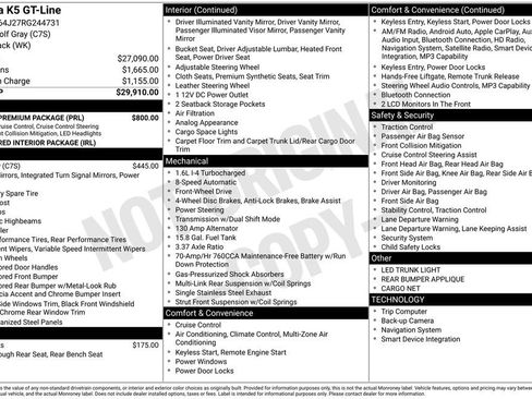 Used 2024 Kia K5 GT-Line w/ GT-Line Premium Package FWD image 3