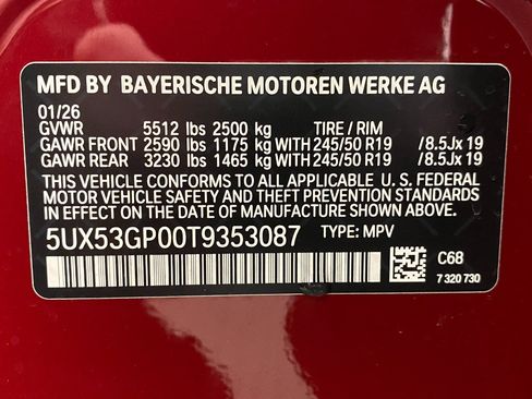New 2026 BMW X3 xDrive30i w/ Convenience Package AWD/4WD image 32