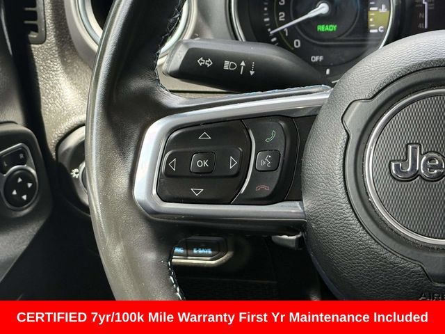 Certified 2022 Jeep Wrangler Unlimited Rubicon 4xe AWD/4WD image 23