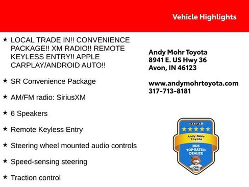 Used 2023 Toyota Tacoma SR w/ SR Convenience Package RWD image 2
