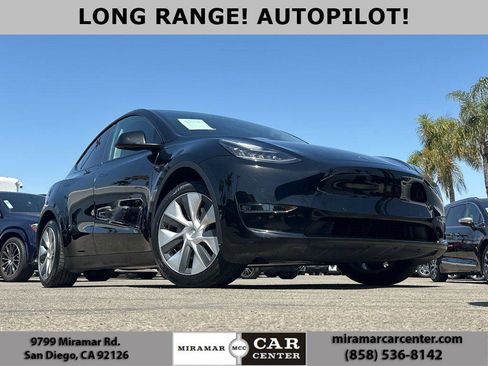 Used 2022 Tesla Model Y Long Range AWD/4WD image 1