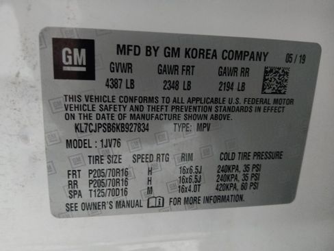 Used 2019 Chevrolet Trax LT w/ LT Convenience Package image 33