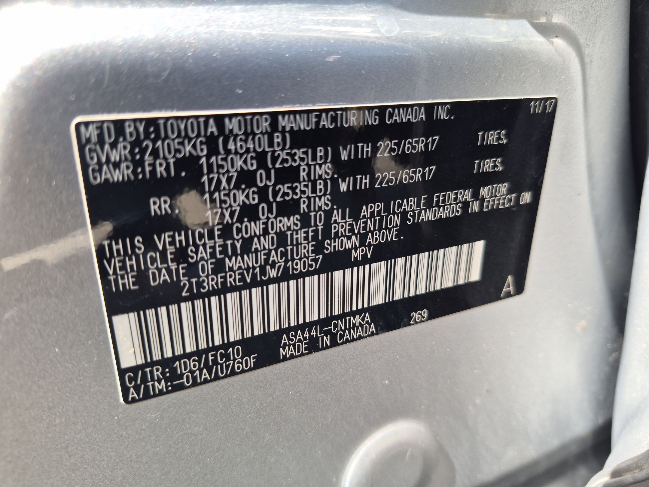Used 2018 Toyota RAV4 XLE AWD/4WD image 33