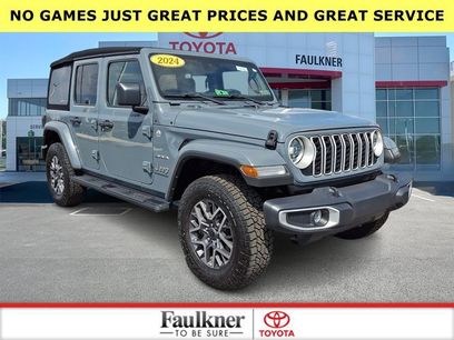 Used 2024 Jeep Wrangler Unlimited Sahara w/ Technology Group