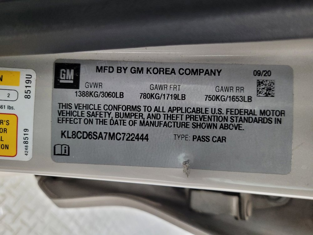 Used 2021 Chevrolet Spark LT FWD image 33