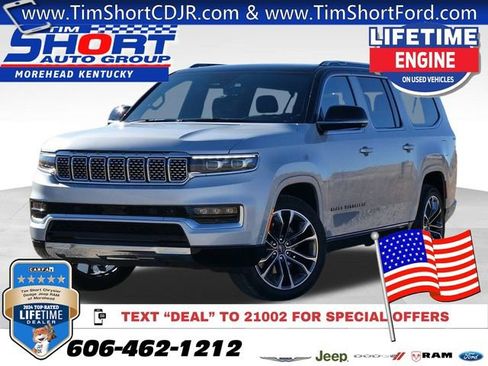 Used 2023 Jeep Grand Wagoneer L Series III w/ Rear Seat Video Group 1 image 1