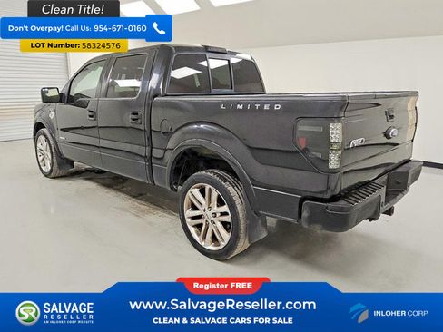 Used 2013 Ford F150 Limited AWD/4WD image 3