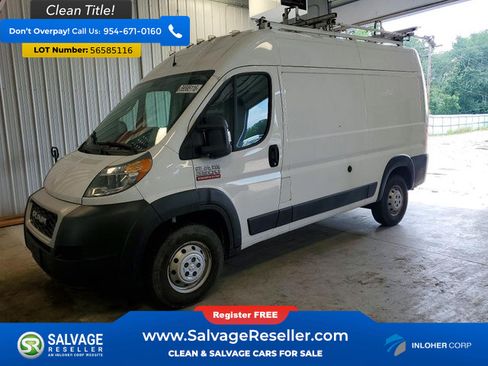 Used 2019 RAM ProMaster 2500 FWD image 1