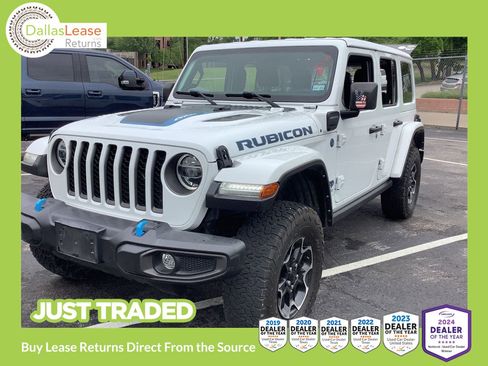 Used 2021 Jeep Wrangler Unlimited Rubicon 4xe w/ Cold Weather Group image 1