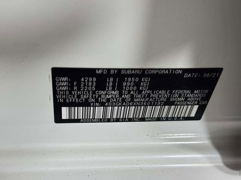 Used 2022 Subaru Impreza 2.0i Premium AWD/4WD image 16