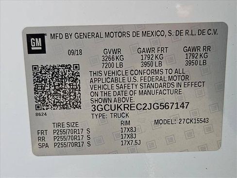 Certified 2018 Chevrolet Silverado 1500 LT w/ All Star Edition AWD/4WD image 29