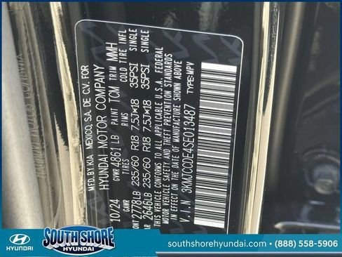Used 2025 Hyundai Tucson SEL AWD/4WD image 21