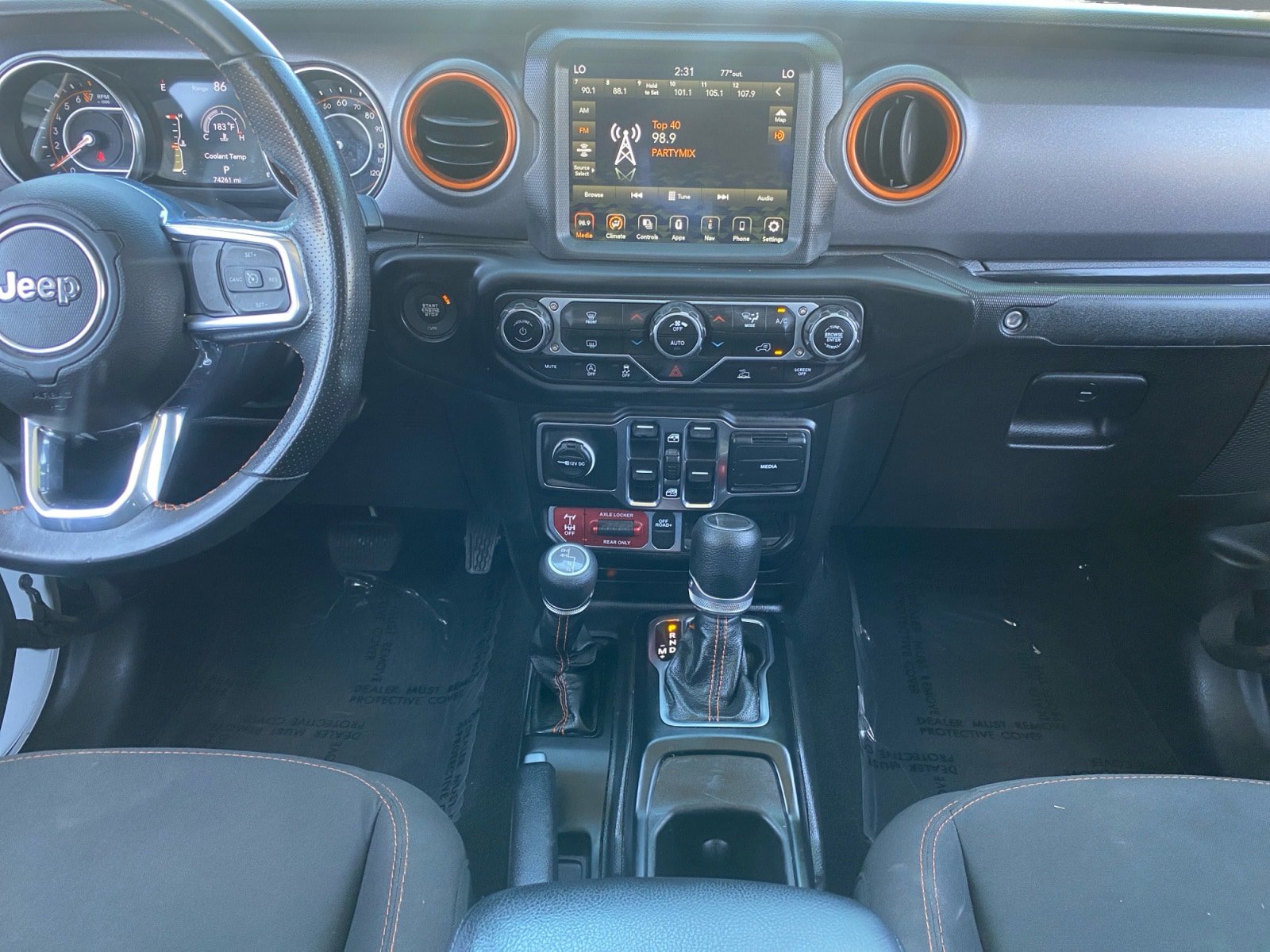 Used 2023 Jeep Gladiator Mojave w/ LED Lighting Group AWD/4WD image 11