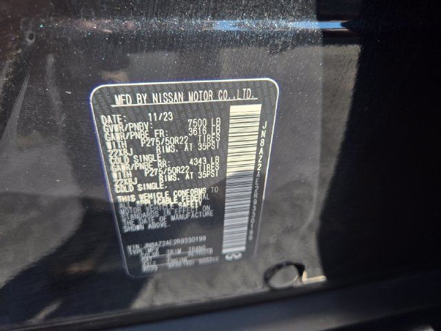 Used 2024 INFINITI QX80 Premium Select w/ Cargo Package AWD/4WD image 25