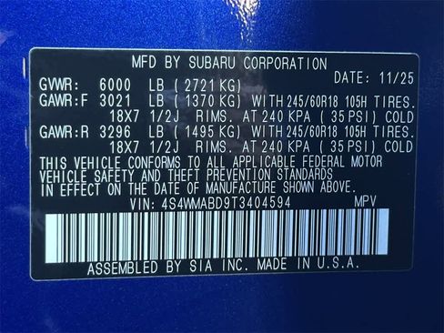 New 2026 Subaru Ascent Premium image 21