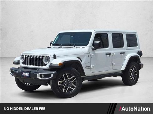 Used 2024 Jeep Wrangler Unlimited Sahara w/ Technology Group AWD/4WD image 1