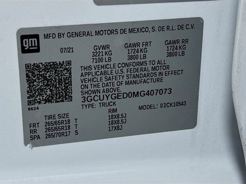 Used 2021 Chevrolet Silverado 1500 LTZ w/ LTZ Convenience Package II image 33