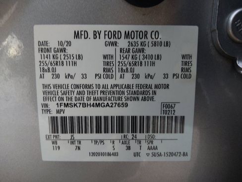 Used 2021 Ford Explorer 2WD image 33
