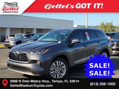 New 2025 Toyota Highlander Platinum