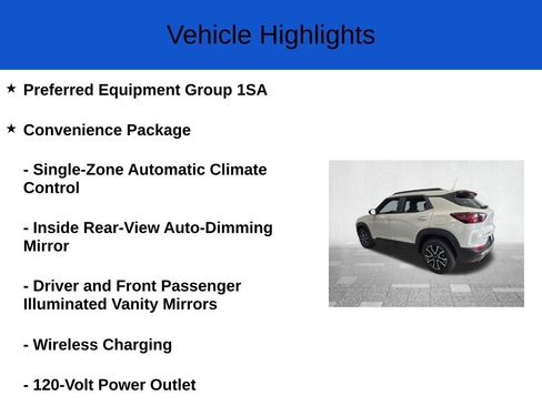 New 2026 Chevrolet TrailBlazer ACTIV w/ Convenience Package FWD image 2