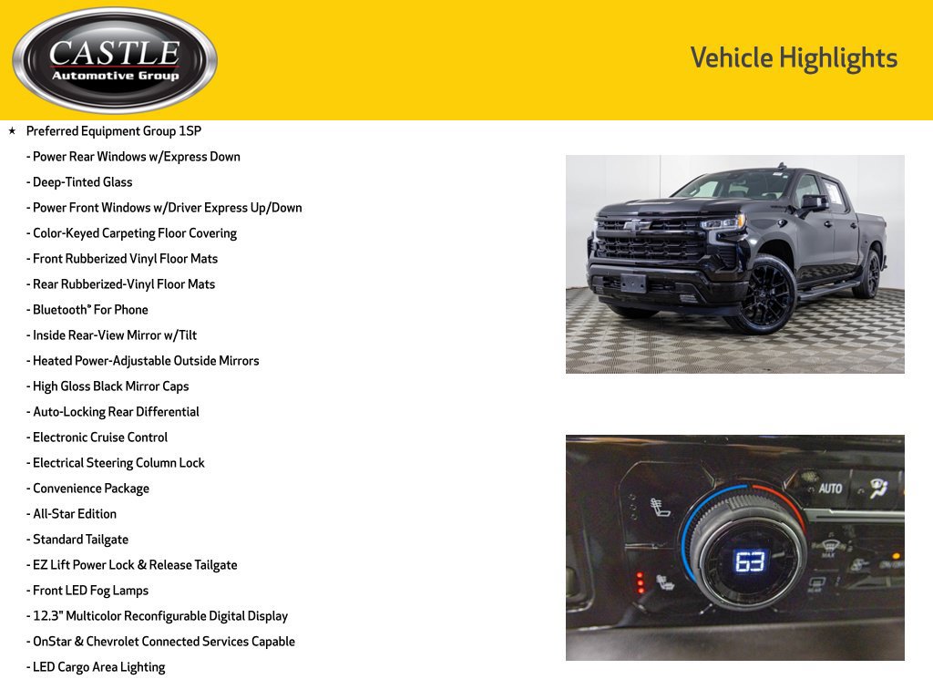 Used 2024 Chevrolet Silverado 1500 RST w/ Convenience Package II AWD/4WD image 8