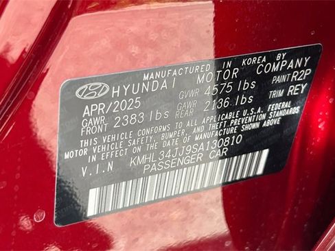 New 2025 Hyundai Sonata SEL image 23