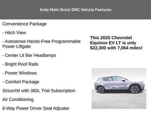 Used 2025 Chevrolet Equinox EV LT w/ Convenience Package image 14