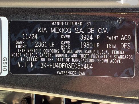 Certified 2025 Kia K4 EX image 30