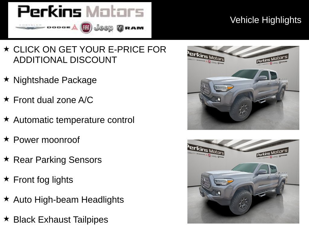 Used 2021 Toyota Tacoma Limited w/ Nightshade Package AWD/4WD image 27