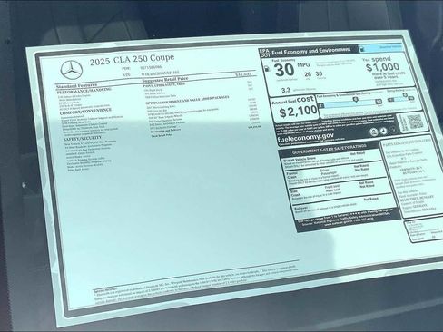 Used 2025 Mercedes-Benz CLA 250 CLA 250 image 19