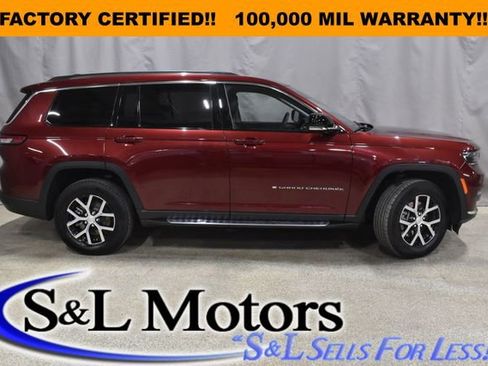 Certified 2023 Jeep Grand Cherokee L Limited w/ Trailer Tow Group (B) image 3