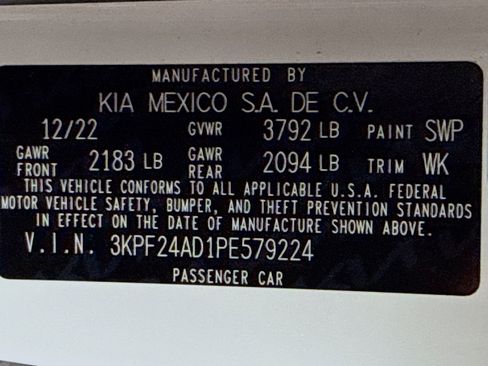 Used 2023 Kia Forte LXS w/ LXS Technology Package FWD image 39