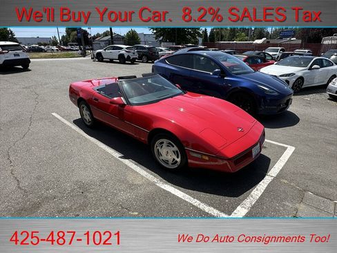 Used 1989 Chevrolet Corvette Convertible RWD image 3