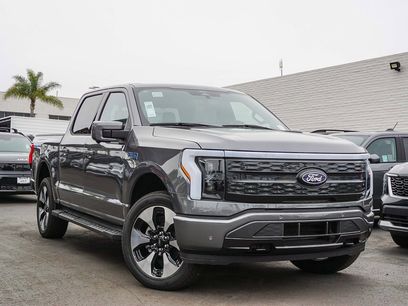 New 2025 Ford F150 Lightning Platinum
