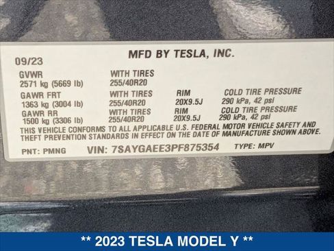 Used 2023 Tesla Model Y Long Range AWD/4WD image 22