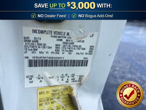 Used 2013 Ford F550 4x4 Regular Cab Super Duty w/ Payload Upgrade Pkg image 31