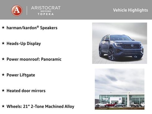 New 2026 Volkswagen Atlas SEL Premium R-Line AWD/4WD image 2