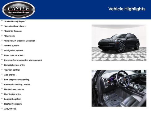 Used 2022 Porsche Cayenne Platinum Edition AWD/4WD image 3