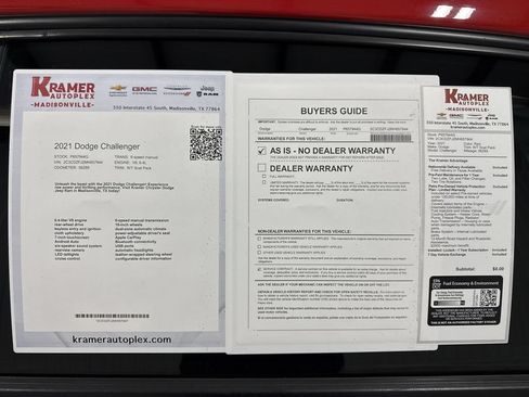 Used 2021 Dodge Challenger R/T Scat Pack w/ Plus Package RWD image 35