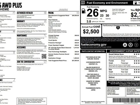 Used 2024 Volvo XC40 B5 Plus w/ Climate Package image 2