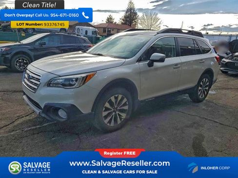Used 2016 Subaru Outback 2.5i Limited image 1